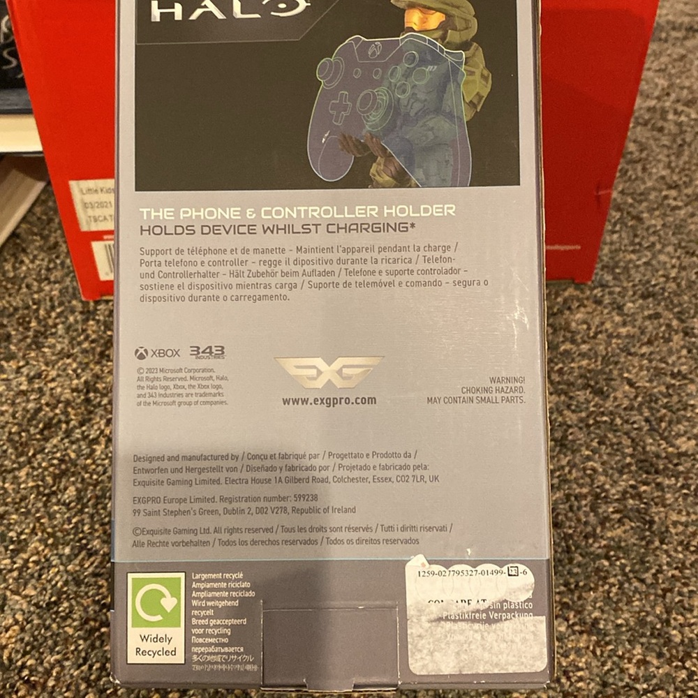 Halo Phone & Controller Holder - Picture 2 of 2